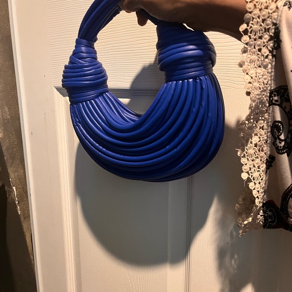 Adorable blue mini rope bag - - Picture 4 of 6